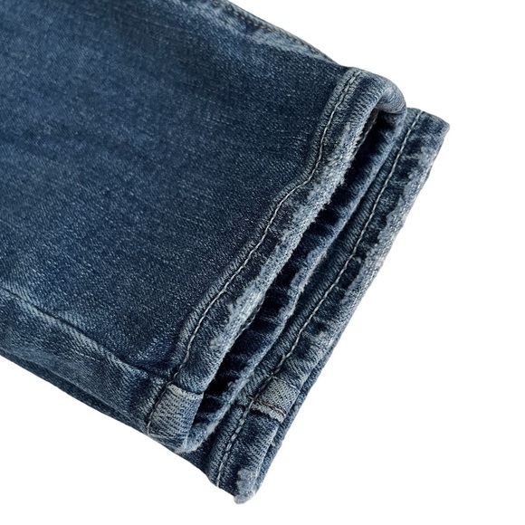 PAIGE Verdugo Ankle Distressed Skinny Jeans in Roadhouse Destructed 26 - Picture 13 of 17